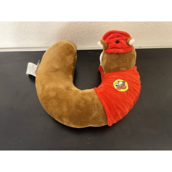 Buc-ee's Travel Comfort Pillow Bucky Beaver Kids Neck plush Bucees Travel Center - Picture 3 of 6
